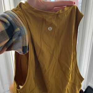 lululemon athletica Mustard Yellow Women's Top